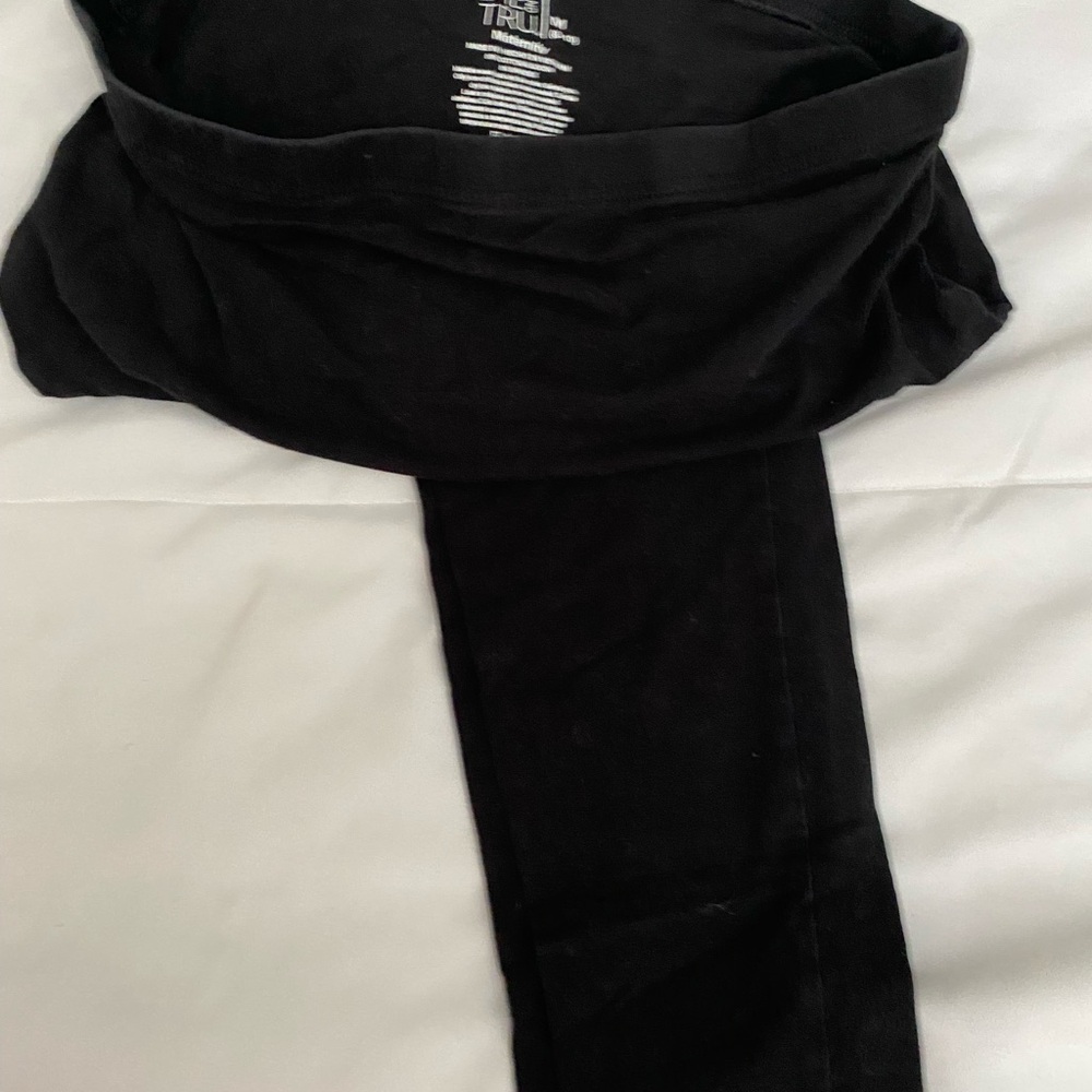 Time and Tru Classic Black Maternity Pants